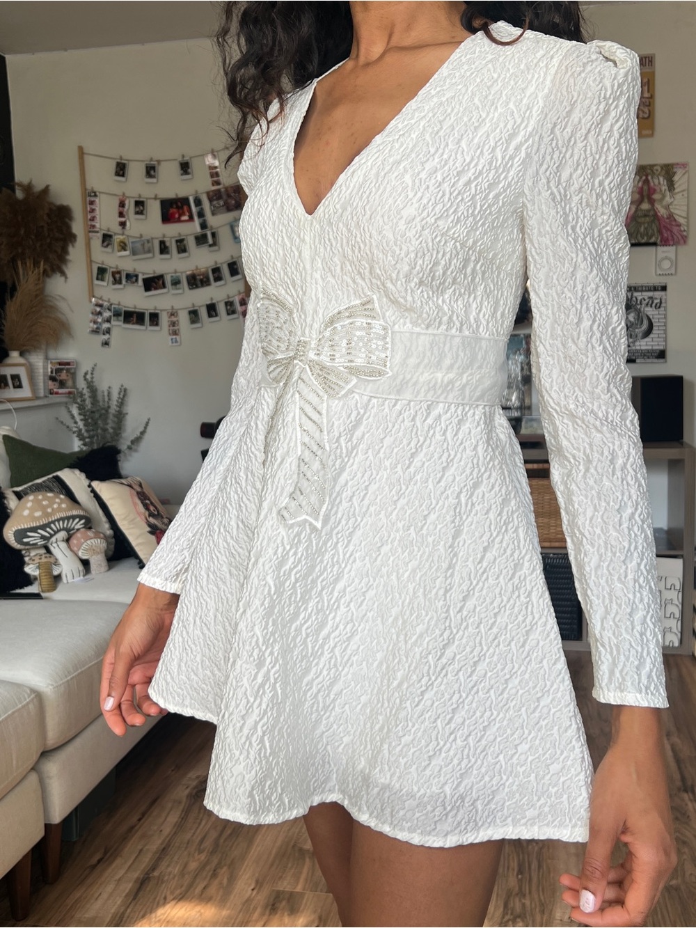 Sister Jane Amelie Jacquard Mini Dress